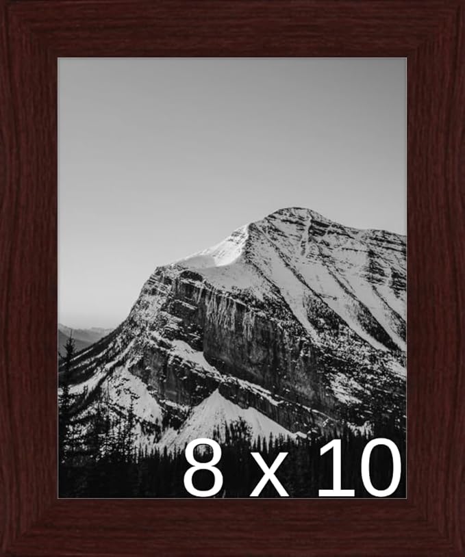 Frame It Easy 8 x 10 Merlot Wood Frame (Derby)