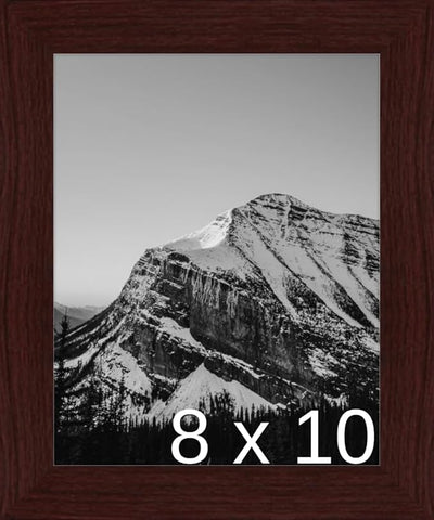 Frame It Easy 8 x 10 Merlot Wood Frame (Derby)
