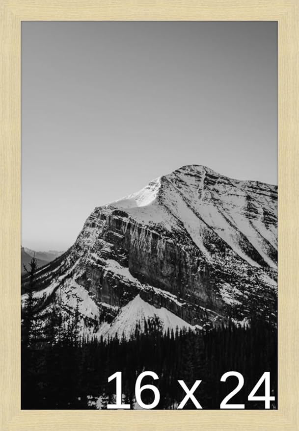 Frame It Easy 16 x 24 Wheat Wood Frame (Derby)