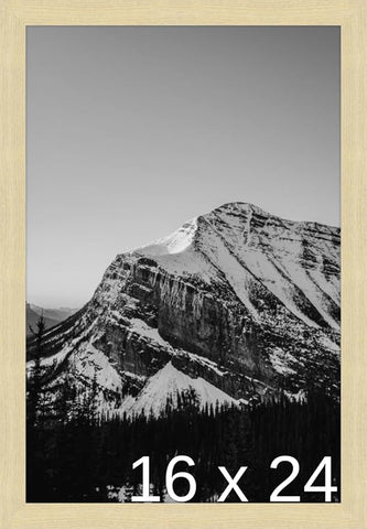 Frame It Easy 16 x 24 Wheat Wood Frame (Derby)