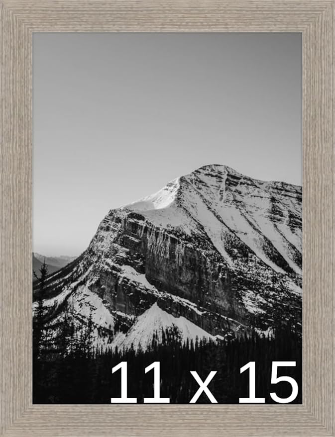 Frame It Easy 11 x 15 Rustic Gray Wood Frame (Derby)