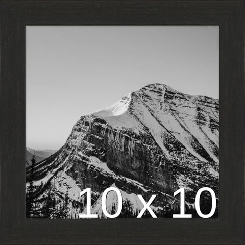 Frame It Easy 10 x 10 Coffee Wood Frame (Derby)