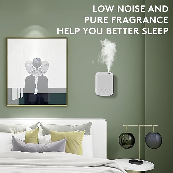 Barthelemy Smart Scent Air Machine for Home, 1500 Sq. Ft Coverage Hotel Collection Diffuser with Smart Cold Air Tech, Bluetooth Cold Air Diffusers with Smart APP Control for Home, Hotel, Spa, Office