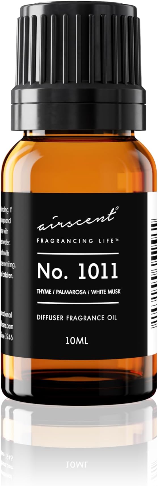 AirScent Hotel Diffuser Oil No. 1011 Inspired by The Beach Villas Hotel Scent - Premium Fragrance Oil for Ultrasonic and Waterless Diffusers and Crafting - 10 mL, .34 fl oz Glass Bottle