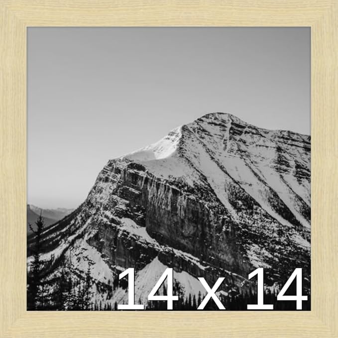 Frame It Easy 14 x 14 Wheat Wood Frame (Derby)