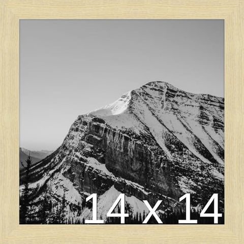 Frame It Easy 14 x 14 Wheat Wood Frame (Derby)