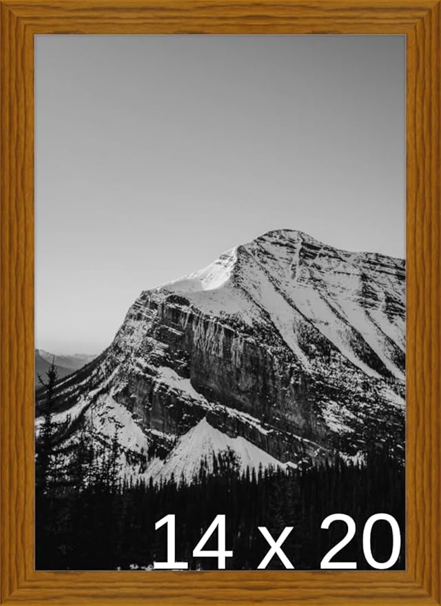 Frame It Easy 14 x 20 Hazel Wood Frame (Derby)