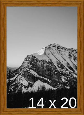 Frame It Easy 14 x 20 Hazel Wood Frame (Derby)