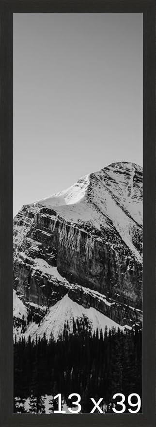 Frame It Easy 13 x 39 Coffee Wood Frame (Derby)