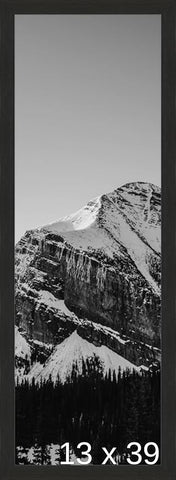 Frame It Easy 13 x 39 Coffee Wood Frame (Derby)