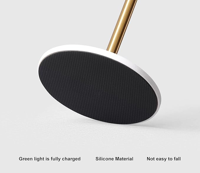 DAWALIGHT Cordless LED Table lamp 4000mAh Rechargeable Wireless lamp Desk Touch lamp stepless dimming Battery Operated lamp Portable Light Rechargeable 2700K White and Gold