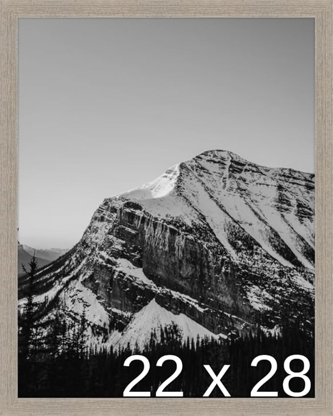 Frame It Easy 22 x 28 Rustic Gray Wood Frame (Derby)