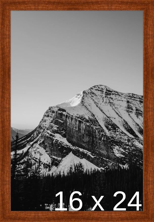 Frame It Easy 16 x 24 Russet Wood Frame (Derby)