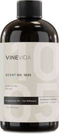 VINEVIDA [16 Fl Oz] Scent NO. 1005 Fragrance Oil for Cold Air Diffusers, Aromatic Notes of Neroli Jasmine Musk, Essential Oils for Diffuser Oil Refill & Air Freshener Room Spray