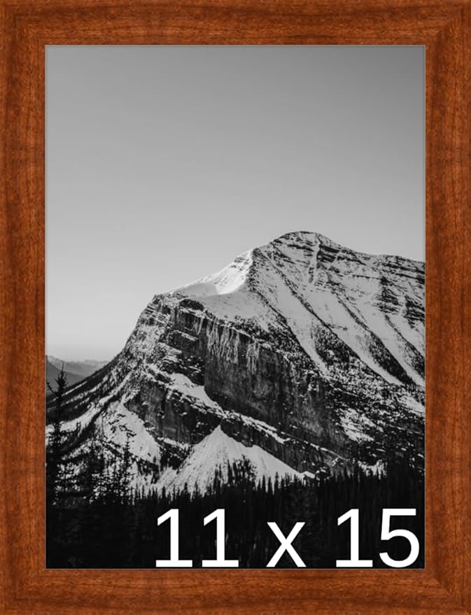 Frame It Easy 11 x 15 Russet Wood Frame (Derby)