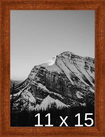 Frame It Easy 11 x 15 Russet Wood Frame (Derby)