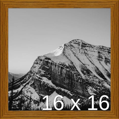 Frame It Easy 16 x 16 Hazel Wood Frame (Derby)