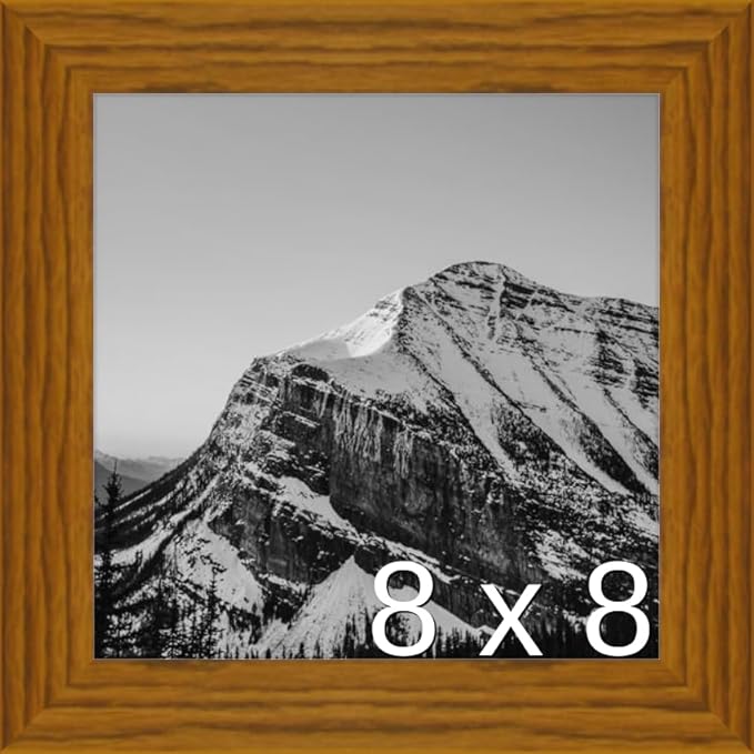 Frame It Easy 8 x 8 Hazel Wood Frame (Derby)