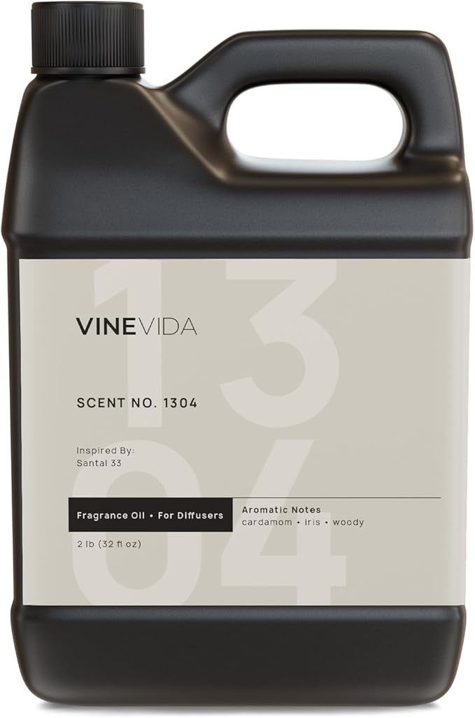 VINEVIDA Santal Diffusers Oil - Santal Essential Oils for Diffuser - Diffuser Oil Refill [32 oz]