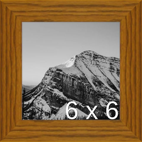 Frame It Easy 6 x 6 Hazel Wood Frame (Derby)