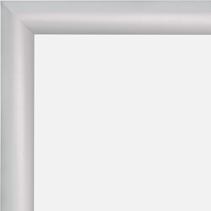 SnapeZo 11.7 x 16.5 (A3 Euro) Silver Poster Frame, Front-Loading, Wall Mount, Aluminum 1" Profile, Sleek Series