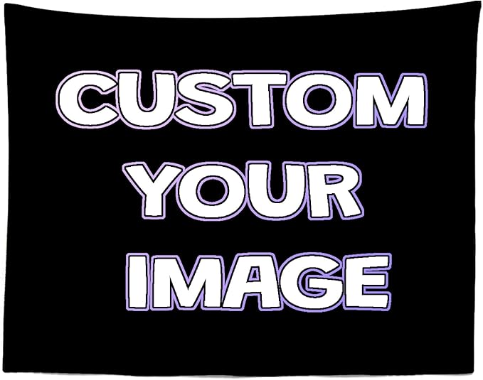 BELECO 106x70 Inch Custom Tapestry Personalized Backdrop Custom Tapestries Poster Banner Upload Images Create Your Own Unique Tapestry Wall Hanging For Living Room Bedroom Dorm Home Decor