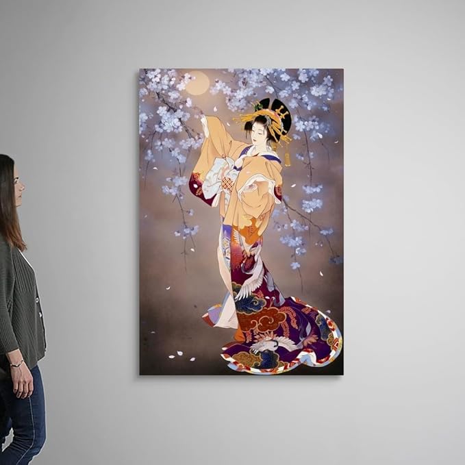 CANVAS ON DEMAND Yoi Canvas Wall Art Print by Haruyo Morita, Figurative, Home Decor, Beauty Artwork, 40" x60in