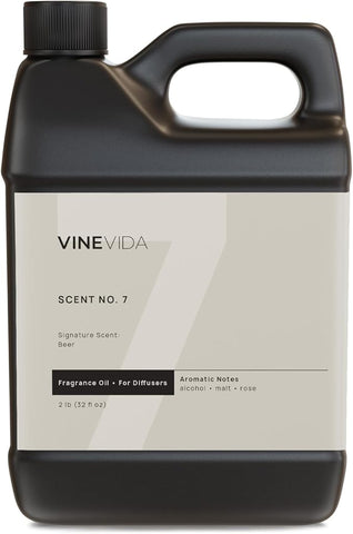 VINEVIDA [32 Fl Oz] Beer Fragrance Oil for Cold Air Diffusers, Essential Oils for Diffuser Oil Refill & Air Freshener Room Spray