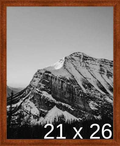 Frame It Easy 21 x 26 Russet Wood Frame (Derby)