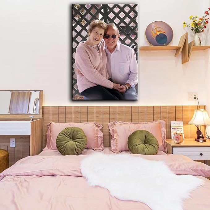 Looife 36"x48" Custom Canvas Prints with Your Photo, Custom Personalized Wall Art with Your Photo on Canvas for Wall Decor
