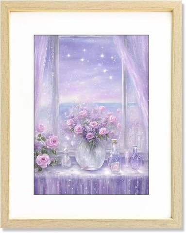 THREELOVE 14x22 Frame Wood Color, Display Picture 12x18 with mat or 14x22 Without mat, Photo Poster Picture Frame Wall Mounting Home Decor, 1-PCS