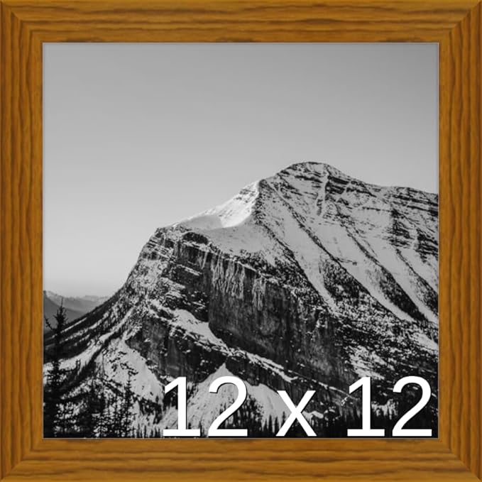 Frame It Easy 12 x 12 Hazel Wood Frame (Derby)