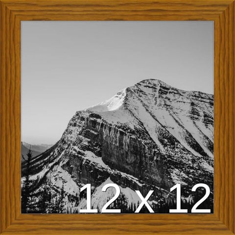 Frame It Easy 12 x 12 Hazel Wood Frame (Derby)