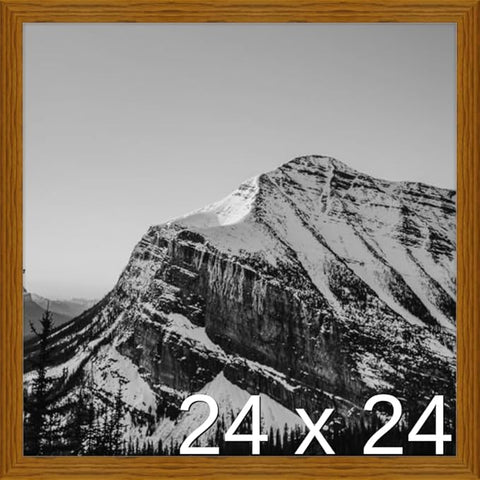 Frame It Easy 24 x 24 Hazel Wood Frame (Derby)