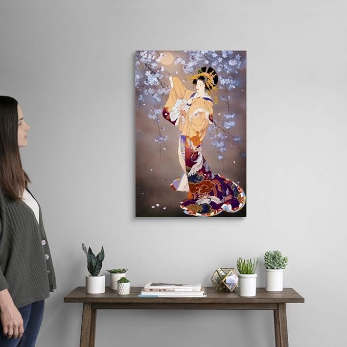 CANVAS ON DEMAND Yoi Canvas Wall Art Print by Haruyo Morita, Figurative, Home Decor, Beauty Artwork, 20" x30in