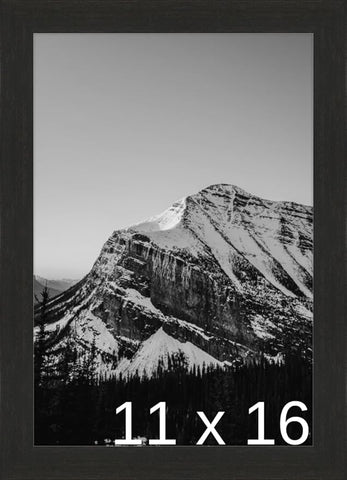Frame It Easy 11 3/4 x 16 1/2 Coffee Wood Frame (Derby)