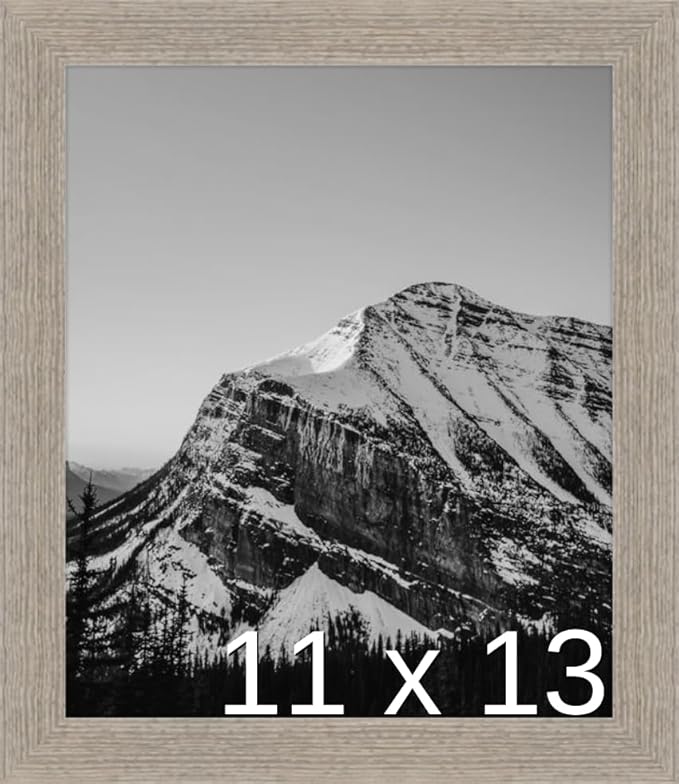 Frame It Easy 11 x 13 Rustic Gray Wood Frame (Derby)