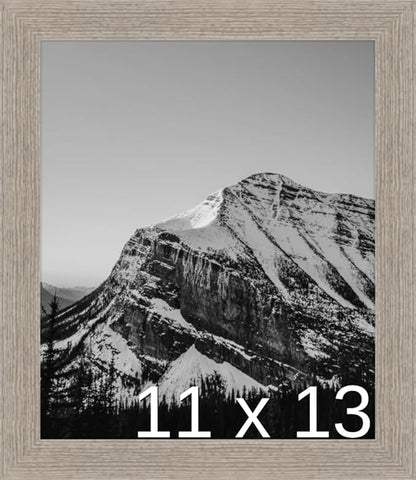 Frame It Easy 11 x 13 Rustic Gray Wood Frame (Derby)