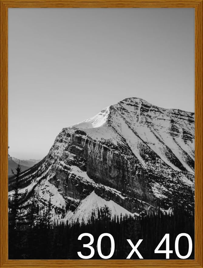 Frame It Easy 30 x 40 Hazel Wood Frame (Derby)
