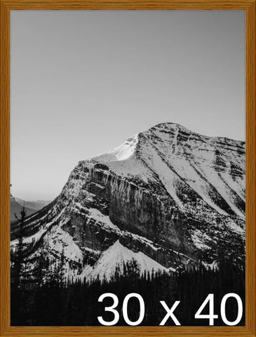 Frame It Easy 30 x 40 Hazel Wood Frame (Derby)