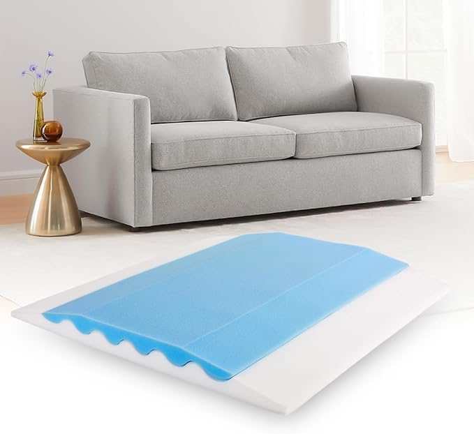 Upgraded Wave Double Layer Sofa Cushion, Couch Support for Sagging Cushions to Repair Sagging Seats, Lift Saggy Seats, Set of 1