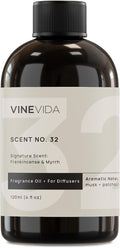 VINEVIDA [4 Fl Oz] Frankincense & Myrrh Fragrance Oil for Cold Air Diffusers, Essential Oils for Diffuser Oil Refill & Air Freshener Room Spray
