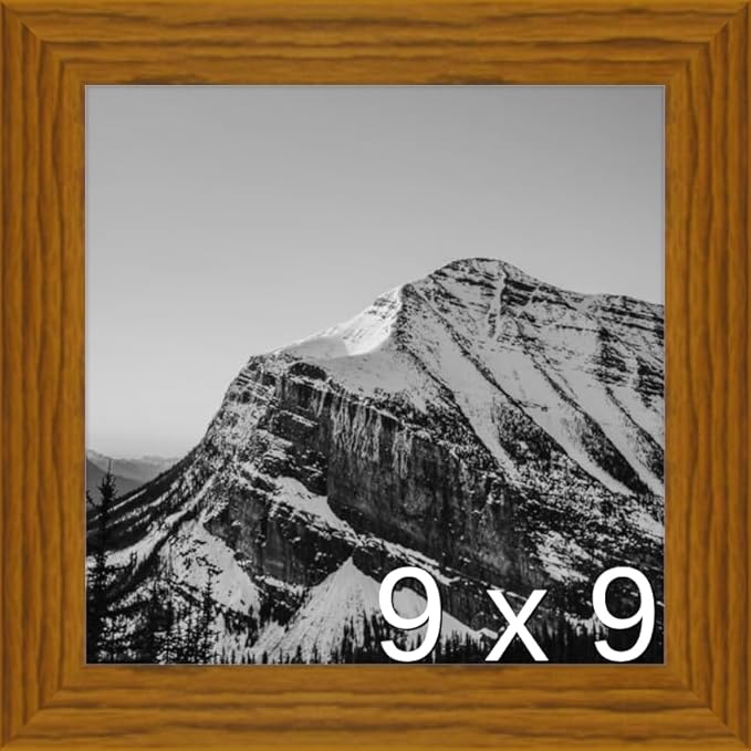 Frame It Easy 9 x 9 Hazel Wood Frame (Derby)