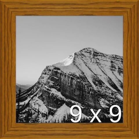 Frame It Easy 9 x 9 Hazel Wood Frame (Derby)