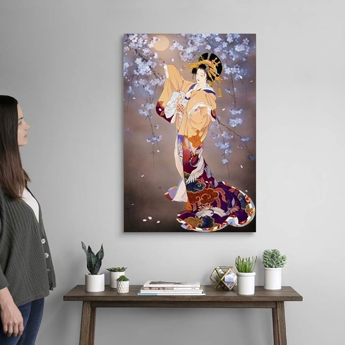 CANVAS ON DEMAND Yoi Canvas Wall Art Print by Haruyo Morita, Figurative, Home Decor, Beauty Artwork, 24" x36in