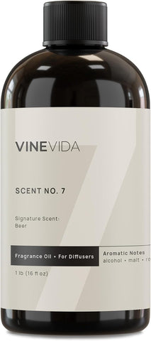 VINEVIDA [16 Fl Oz] Beer Fragrance Oil for Cold Air Diffusers, Essential Oils for Diffuser Oil Refill & Air Freshener Room Spray