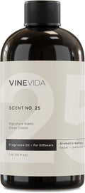 VINEVIDA [16 Fl Oz] Clean Cotton Fragrance Oil for Cold Air Diffusers, Essential Oils for Diffuser Oil Refill & Air Freshener Room Spray