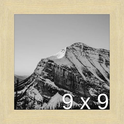 Frame It Easy 9 x 9 Wheat Wood Frame (Derby)