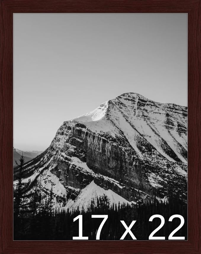 Frame It Easy 17 x 22 Merlot Wood Frame (Derby)