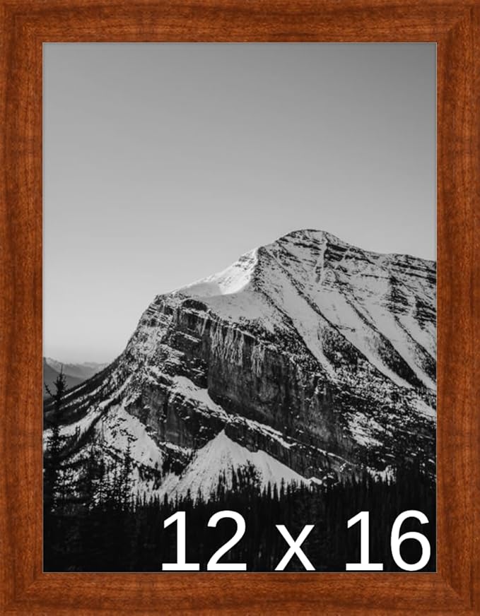 Frame It Easy 12 x 16 Russet Wood Frame (Derby)